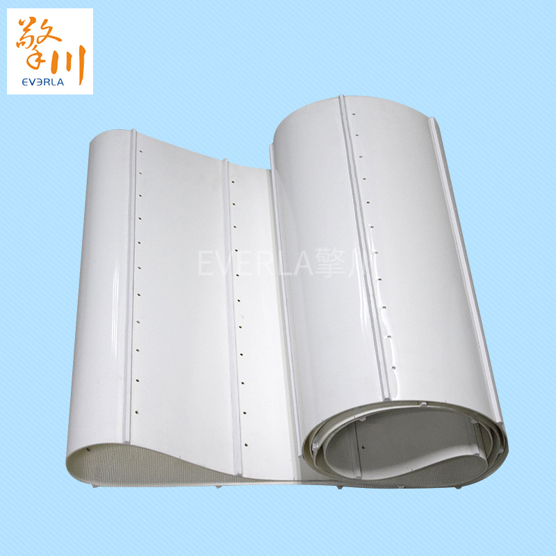 pvc<a href='http://m.zgcinnotown.com.cn/shusongdai/' target='_blank'><u>輸送帶</u></a>加導(dǎo)條打孔食品<a href='http://m.zgcinnotown.com.cn/shusongdai/' target='_blank'><u>輸送帶</u></a>主圖