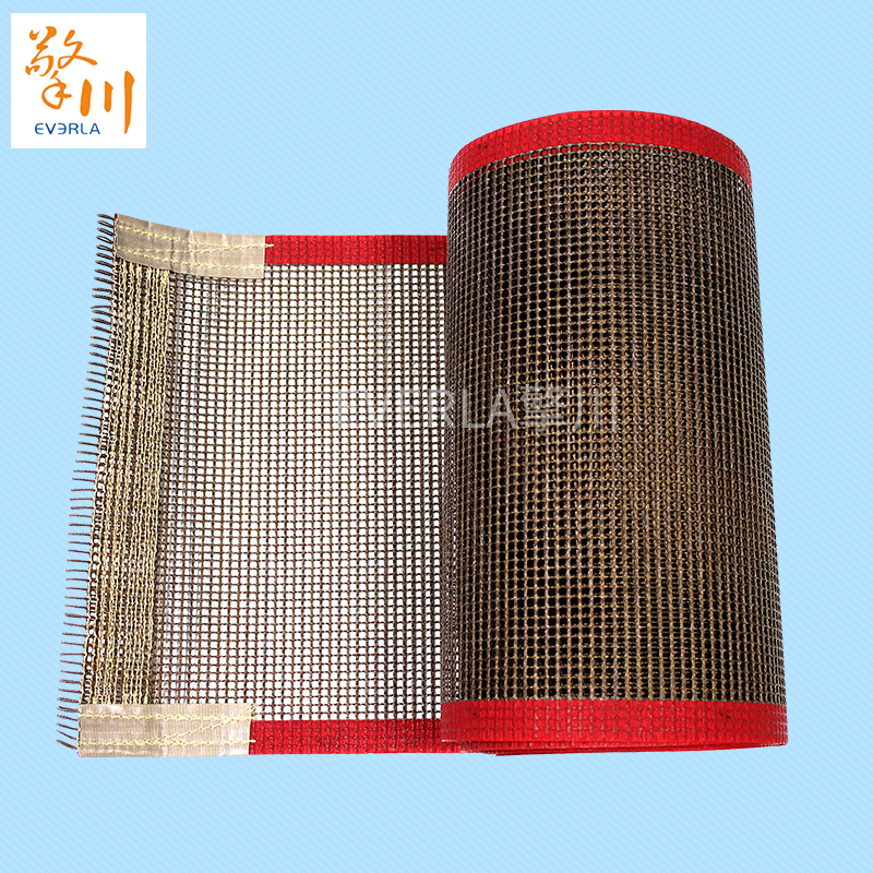 耐高溫特氟龍<a href='http://m.zgcinnotown.com.cn/shusongdai/' target='_blank'><u>輸送帶</u></a>翻邊試網(wǎng)格<a href='http://m.zgcinnotown.com.cn/shusongdai/' target='_blank'><u>輸送帶</u></a>主圖