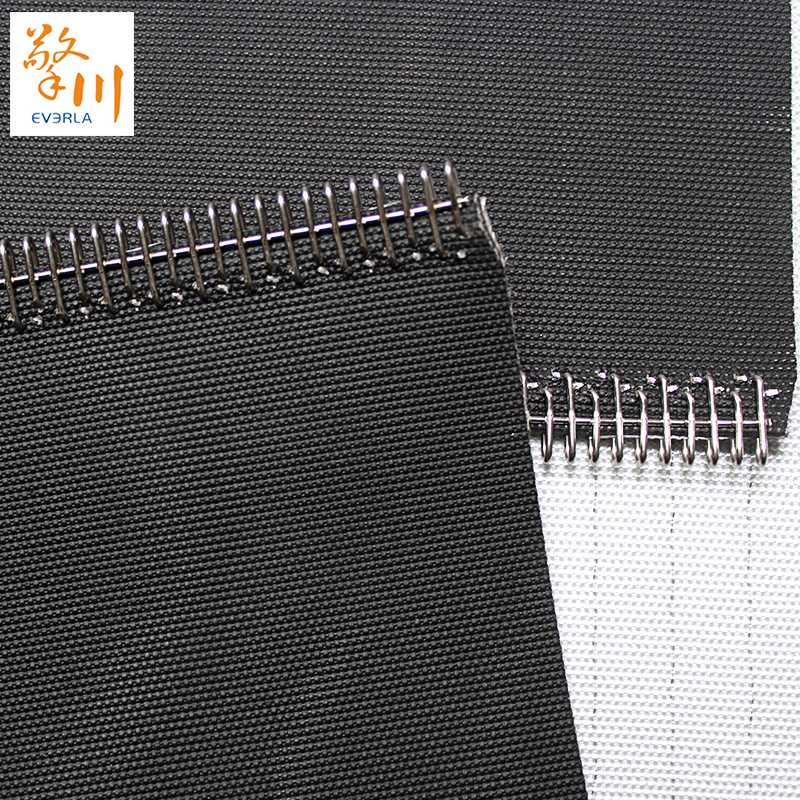 打鋼扣黑色PU<a href='http://m.zgcinnotown.com.cn/shusongdai/' target='_blank'><u>輸送帶</u></a>