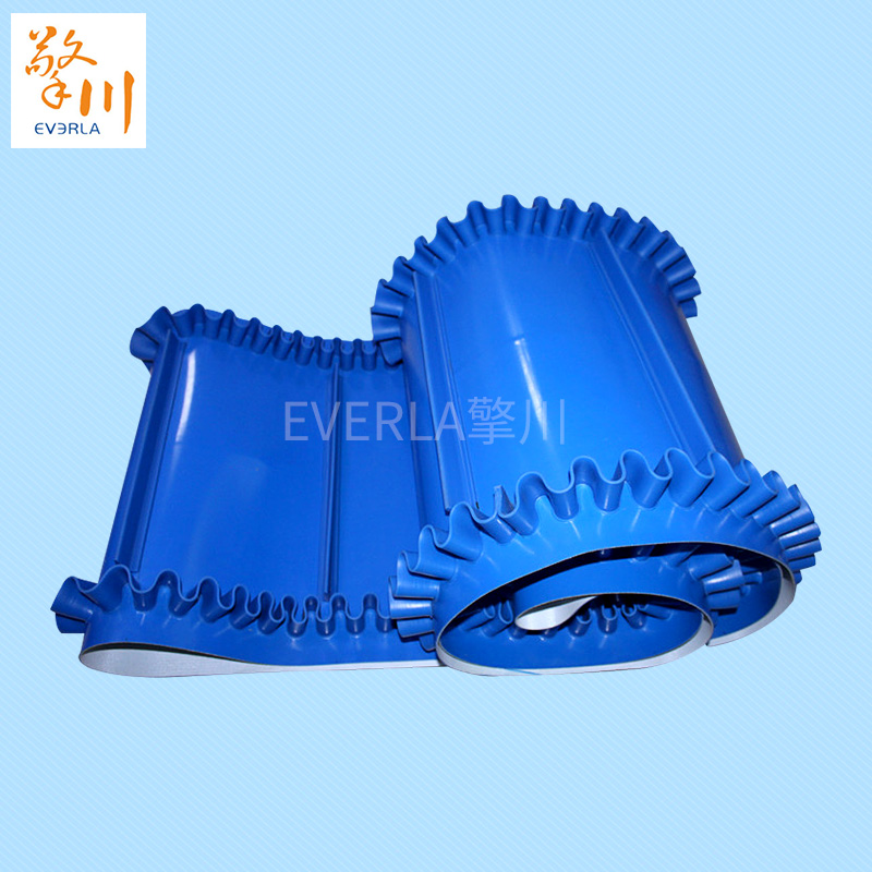  藍(lán)色裙邊<a href='http://m.zgcinnotown.com.cn/shusongdai/' target='_blank'><u>輸送帶</u></a>的圖片1