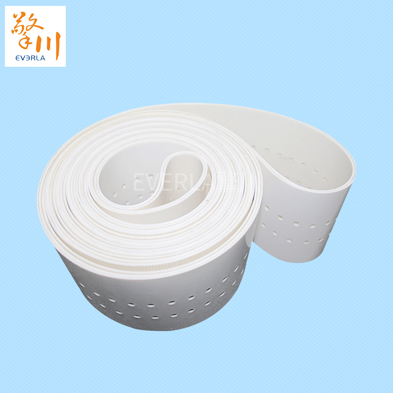白色打孔吸風(fēng)機(jī)皮帶pvc<a href='http://m.zgcinnotown.com.cn/shusongdai/' target='_blank'><u>輸送帶</u></a>