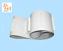 pu<a href='http://m.zgcinnotown.com.cn/shusongdai/shipin/' target='_blank'><u>食品輸送帶</u></a> 加無(wú)底座擋塊傳送帶